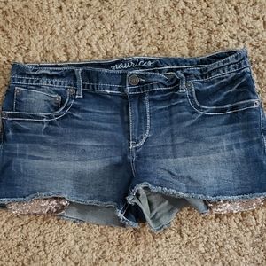 Bling Jean shorts